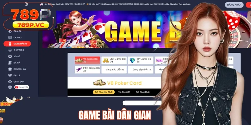 Các tựa game bài dân gian được cung cấp cực kỳ đa dạng